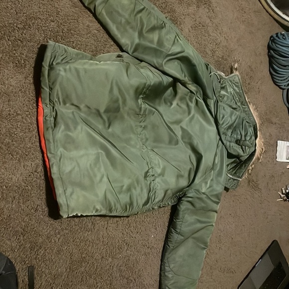 Vintage Golden Fleece Air Force N3-B Coyote Fur Flying Parka Military 40 1960s - Picture 4 of 4